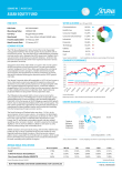 ASEAN Equity Fund Fact Sheet, August 30, 2023