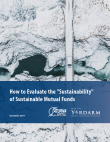 How to Evaluate the "Sustainability" of Sustainable Mutual Funds